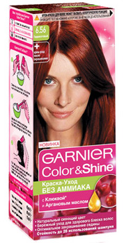 Краска для волос без аммиака Гарньер color shine